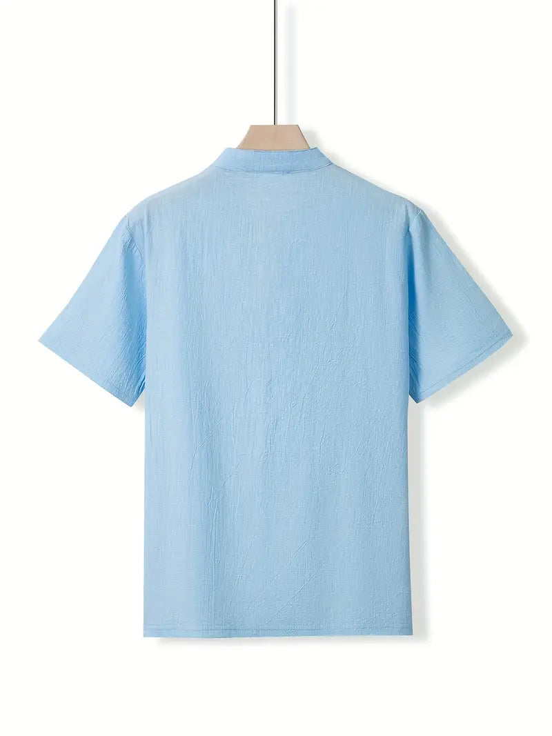 Azel | Camisa elegante de manga corta