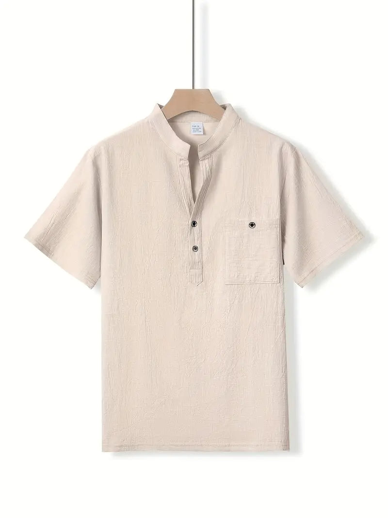 Azel | Camisa elegante de manga corta