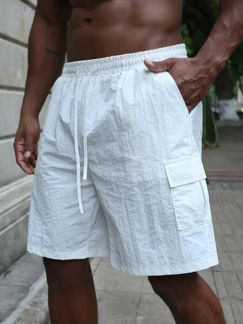 Azel | Pantalones cortos transpirables con cintura elástica