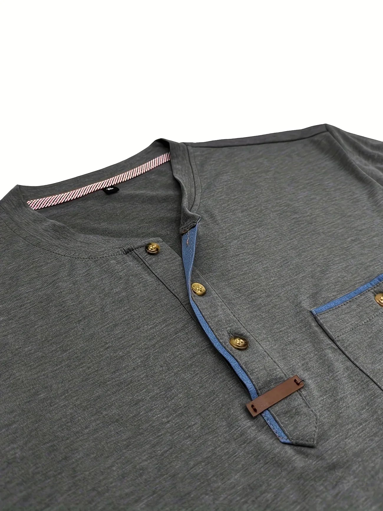 Azel | Camiseta de cuello redondo elegante con bolsillo