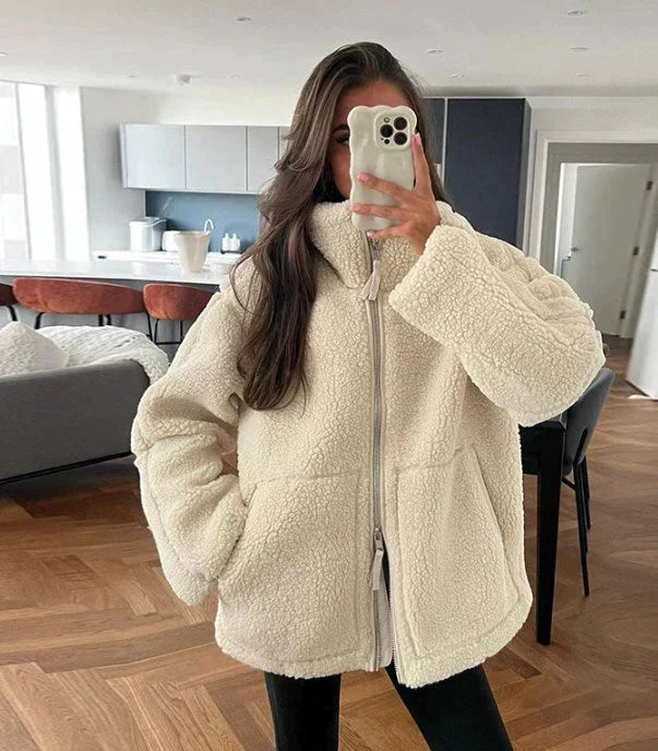 Azel | Chaqueta Teddyfleece