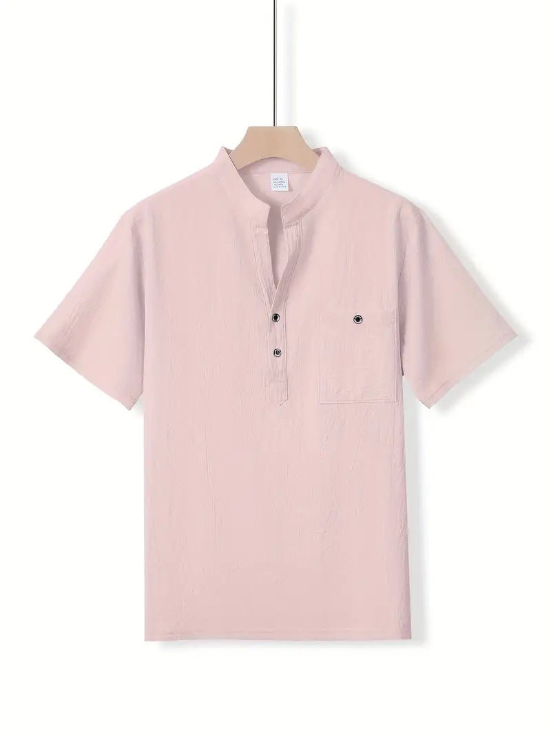 Azel | Camisa elegante de manga corta