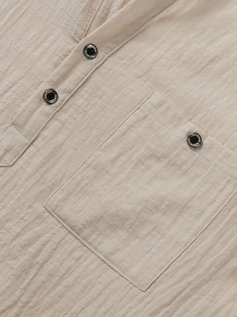Azel | Camisa elegante de manga corta