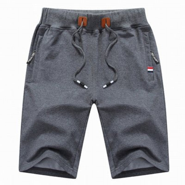 Azel | Pantalones cortos de algodón con bolsillos con cremallera