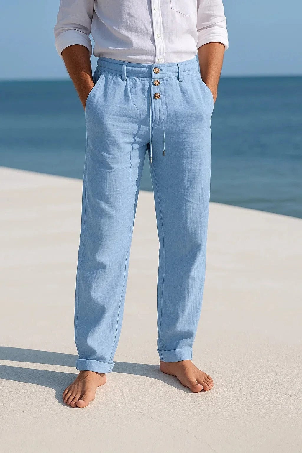 Azel | Pantalones de lino cómodos