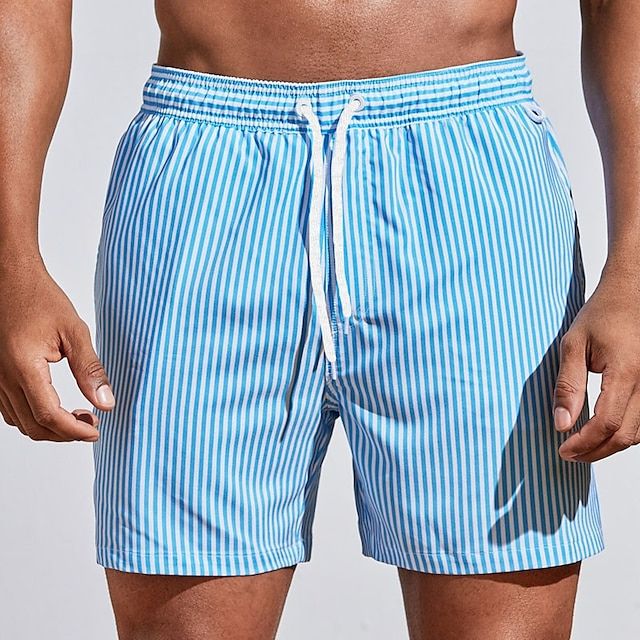Azel | Pantalones cortos de verano a rayas para hombre