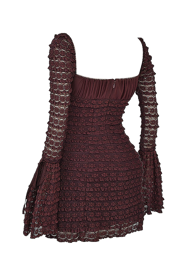 Azel | Vestido Espresso