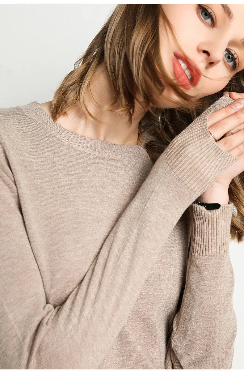 Azel | Pull confort en lana esencial
